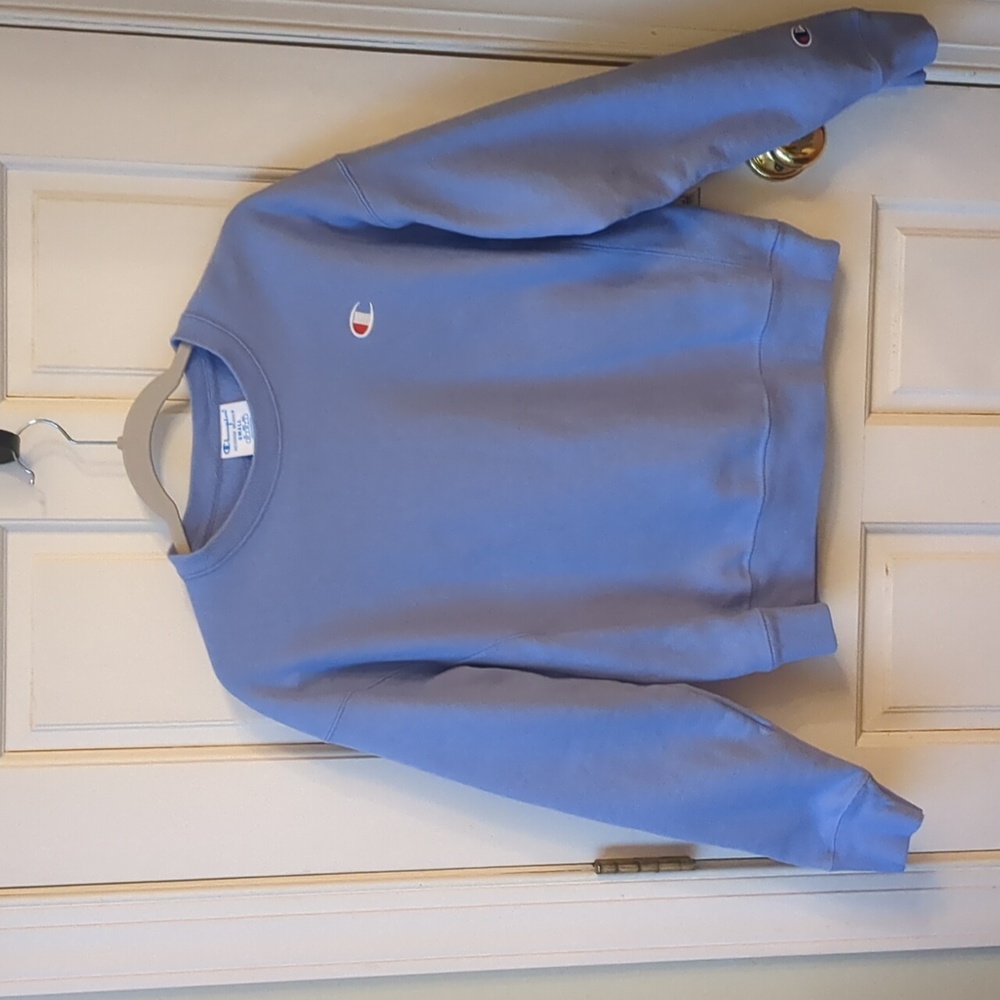Champion Reverse Weave Embroidered C Logo Crew Sweatshirt